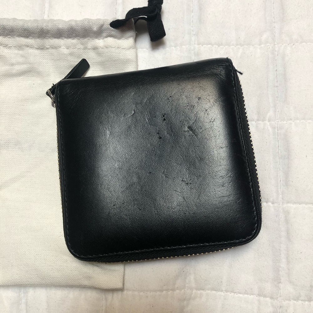 Everlane black leather zip wallet - Picture 3 of 7